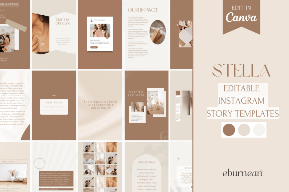 Boho Instagram Story Templates Canva: Your Path to Cohesive Branding