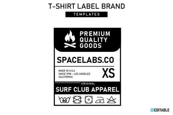 Elevate Your Garments: The Ultimate Neck Label Templates for Modern Brands