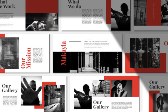 Makayla - Powerpoint Templates: A Stylish Toolkit for Modern Presentations