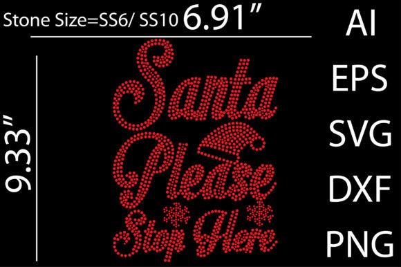 Sparkle Your Season with Printable Christmas Rhinestone Templates
