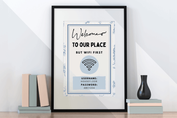 Streamlining Your Check-In with Welcome Sign for Airbnb Hosts Templates