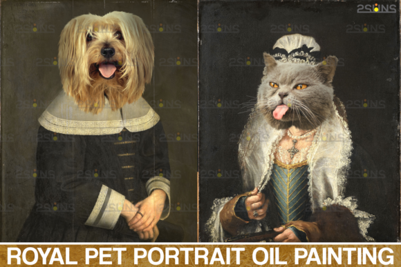 Transforming Pet Photos into Regal Art with Vol.4