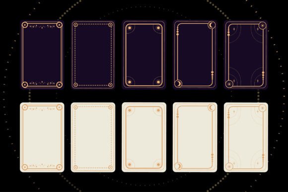 Unveiling the Tarot Frame Templates Set