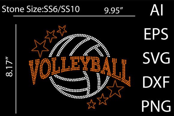 Volleyball Rhinestone Templates: A Designer's Guide